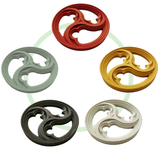 Complexe de 5 Triskels de couleurs - modèle 82